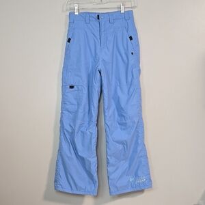 Columbia SPORT Kids Light Blue Ski Pants, Size 10-12 ~ EUC
